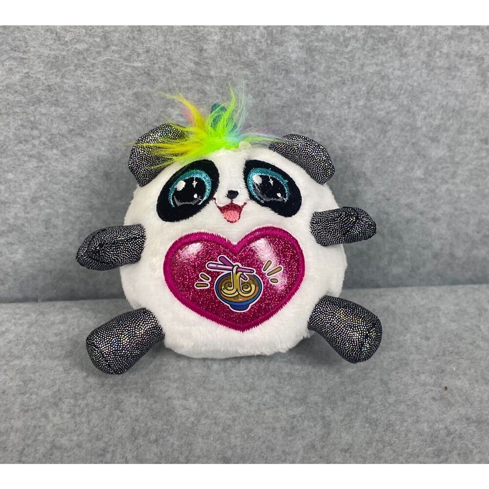 Sparkle Heart Surprise Panda 4" Plush Stuffed Animal RainBocoRns May series 2